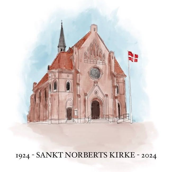 1924 – SANKT NORBERTS KIRKE – 2024